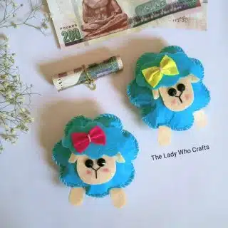 Sheep toy & money holder ✨