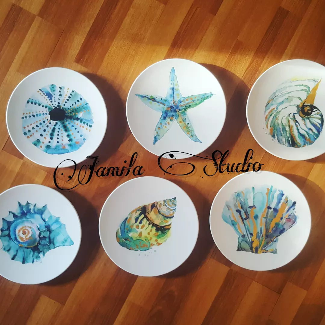 Golden Aqua wall plates 3 IMG 20220809 184055 412