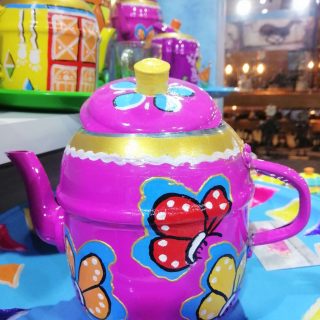 Butterfly - Aluminum Teapot