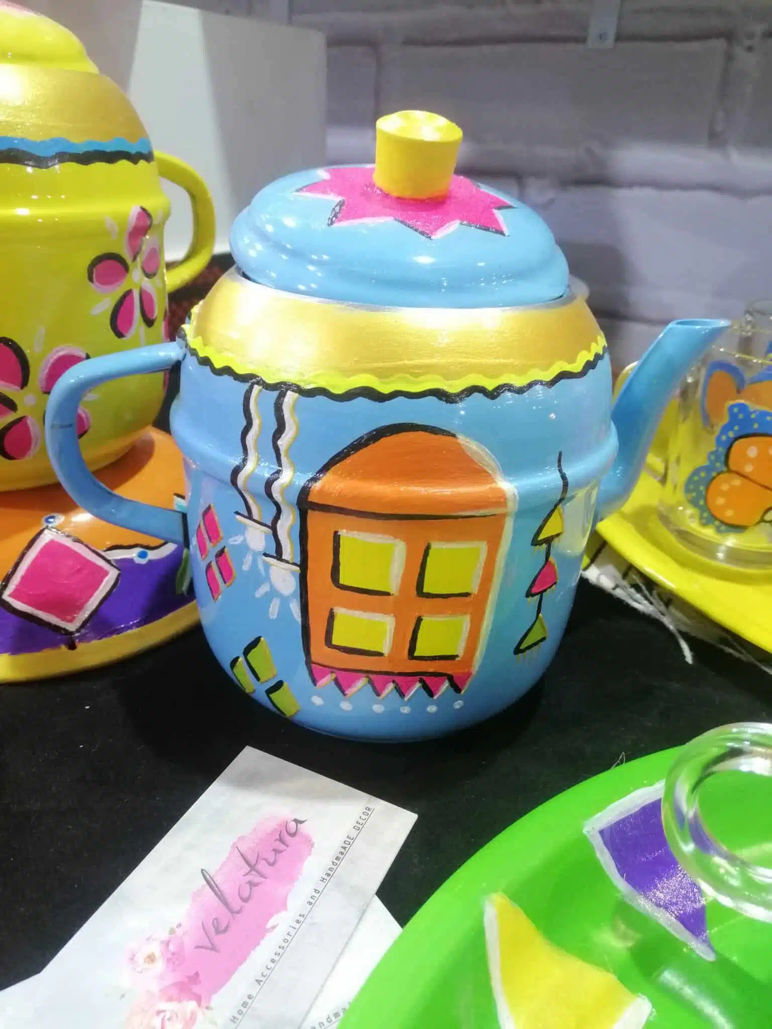 The Nubian Window - Teapot 1 The Nubian Window - Teapot