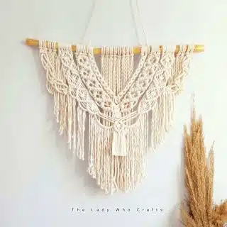Macrame wall hanging