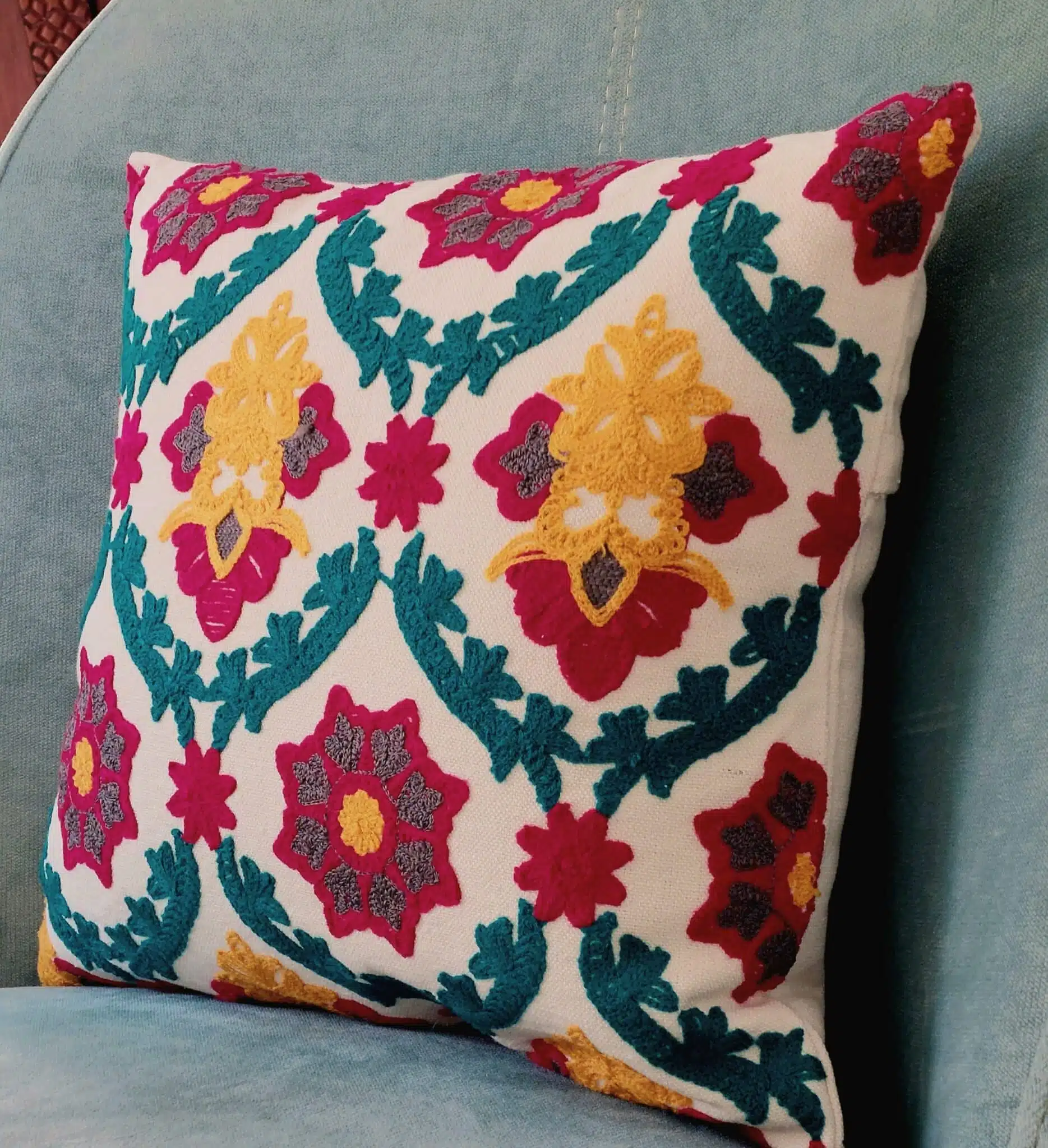 Turquoise modern classic cushion cover 1 Turquoise modern classic cushion cover