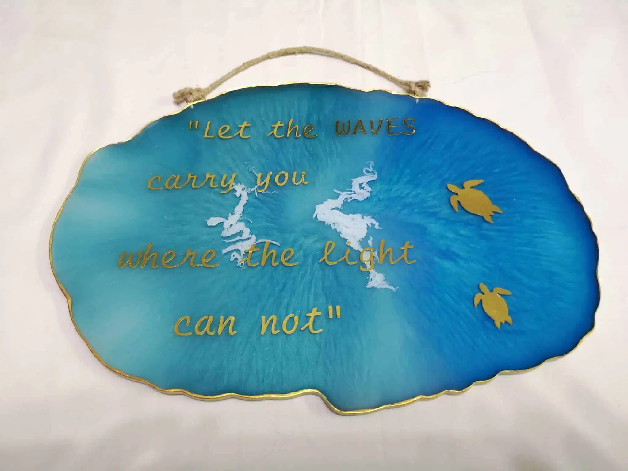 Ocean Waves Tableau 2 beach tableau with summer quote