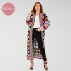 Patchwork Long cardigan