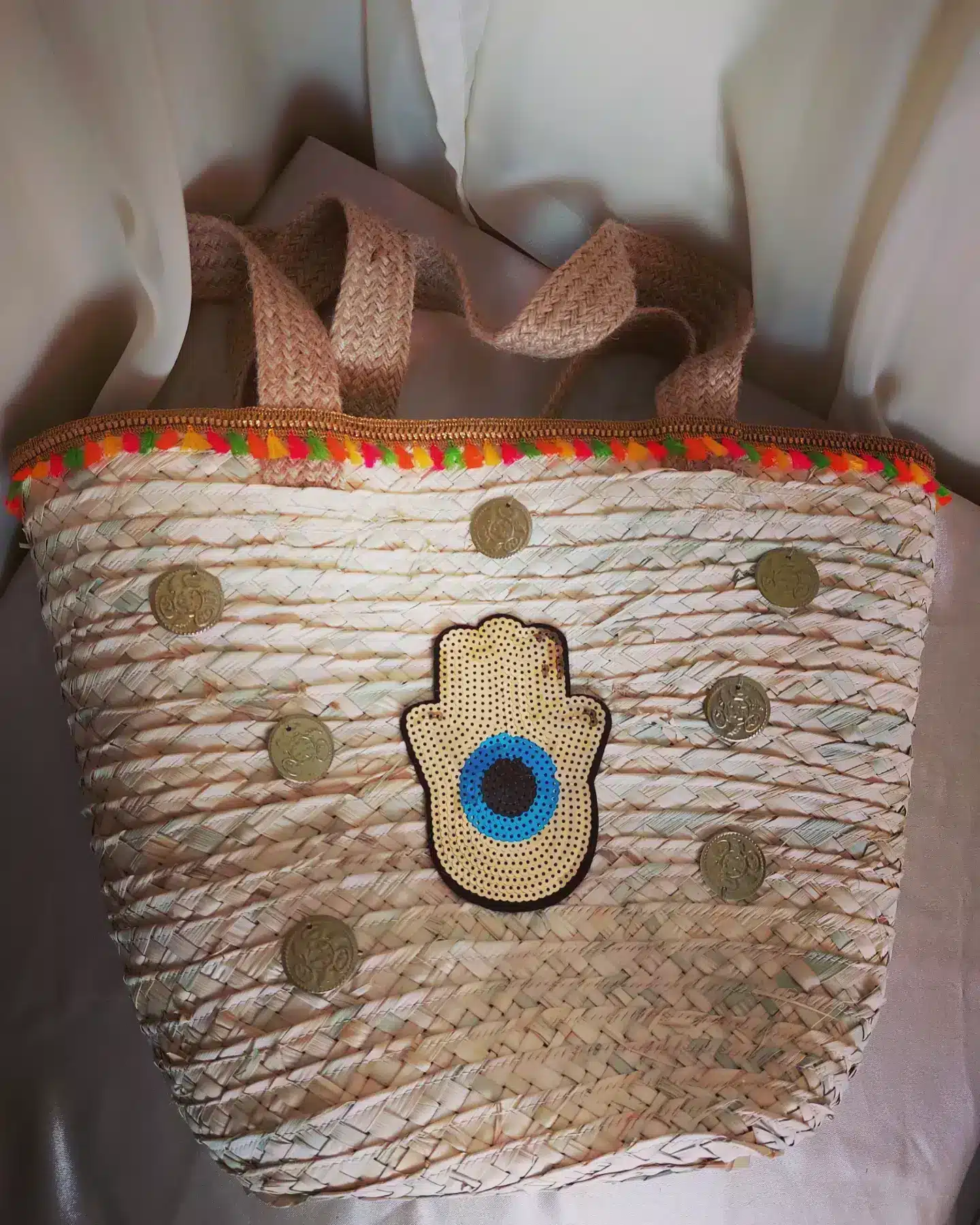 شنطة خوص 1 شنطة خوص