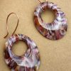 Marble earrings