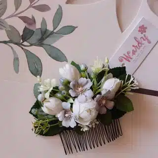 Flowers Hair comb