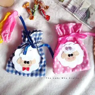 Eideia and candy drawstring gift bag 🥳