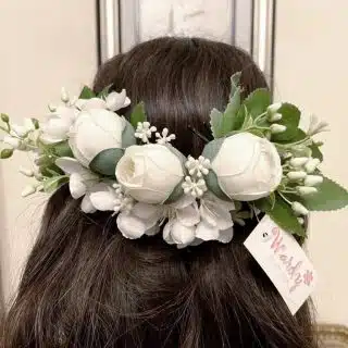 Bridal flowers head piece