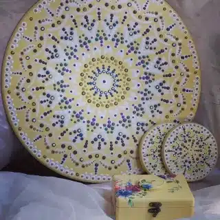 Mandela colourful tablue