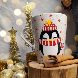 Jolly pinguin - white