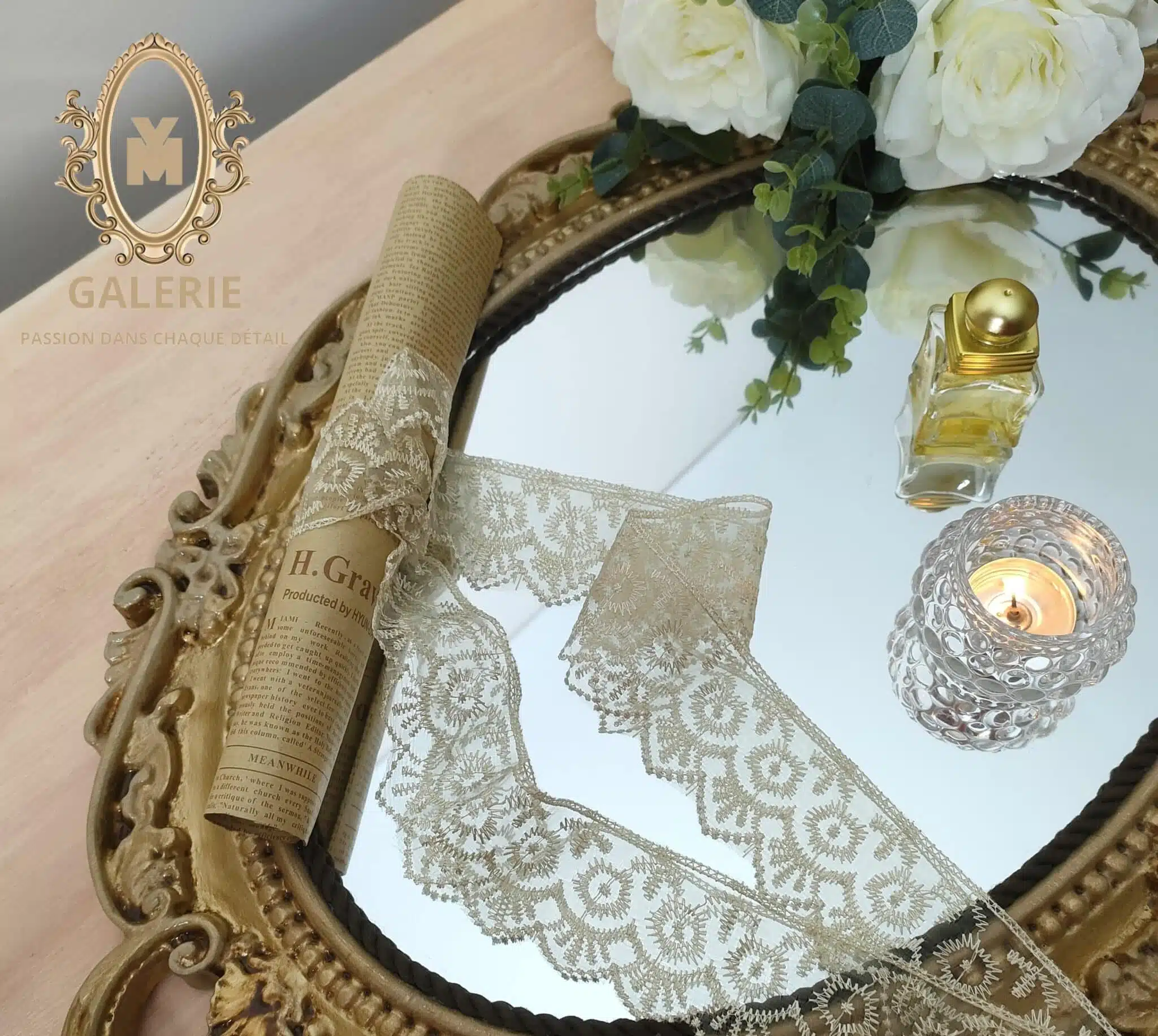 Antique classic tray with mirror 2 IMG 20231213 160001 scaled