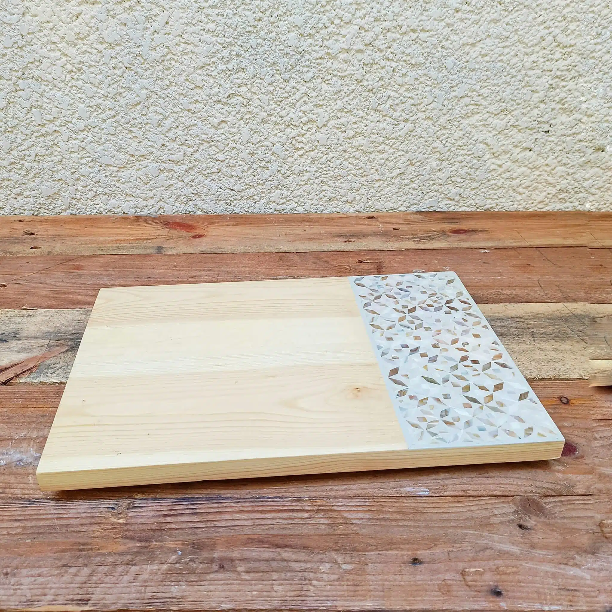 Cheese Platter خشب وصدف طبيعي . 2 IMG 20231220 125921 1 scaled