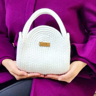 White Pearl Purse