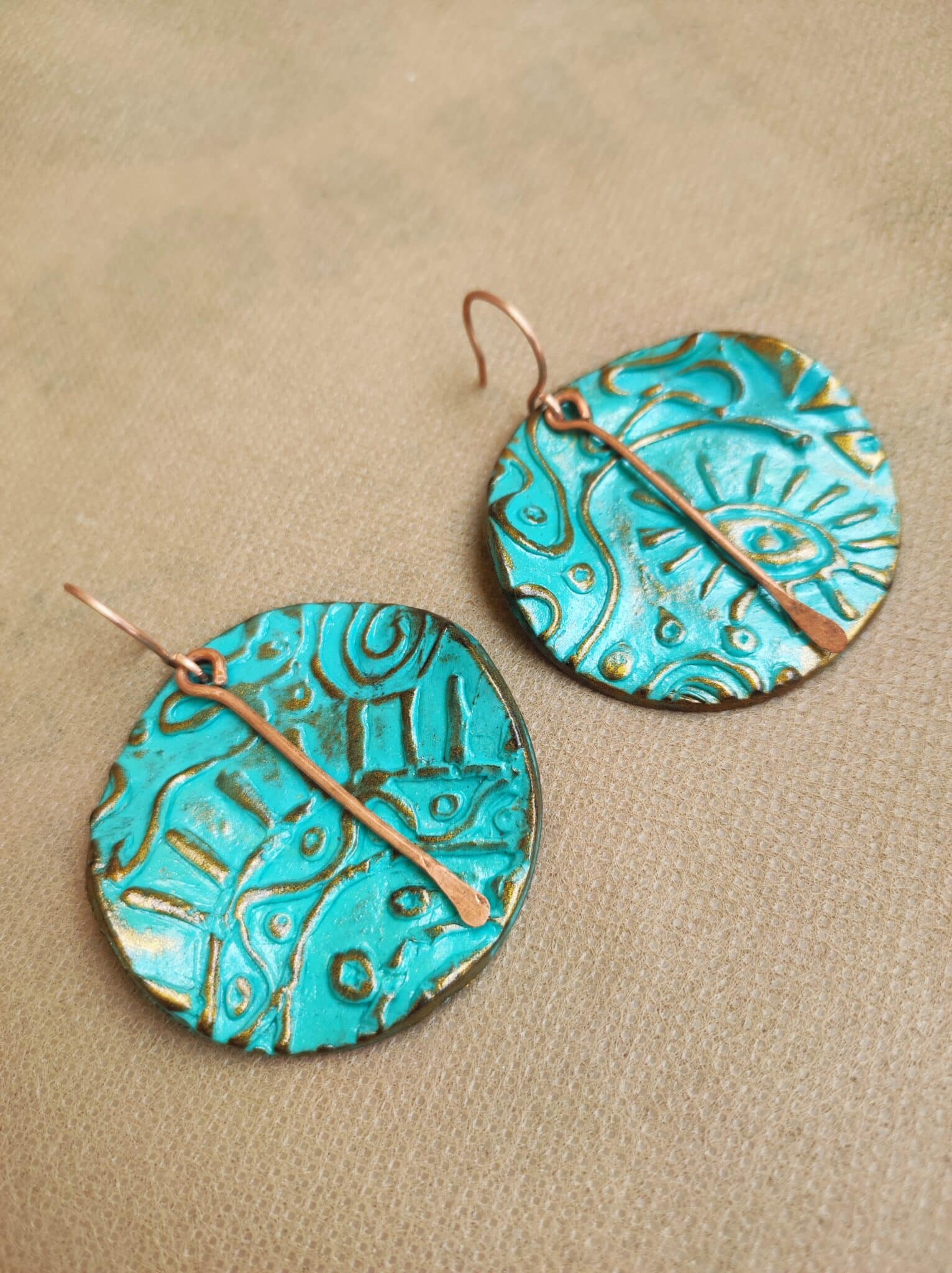 Moon light 1 earrings