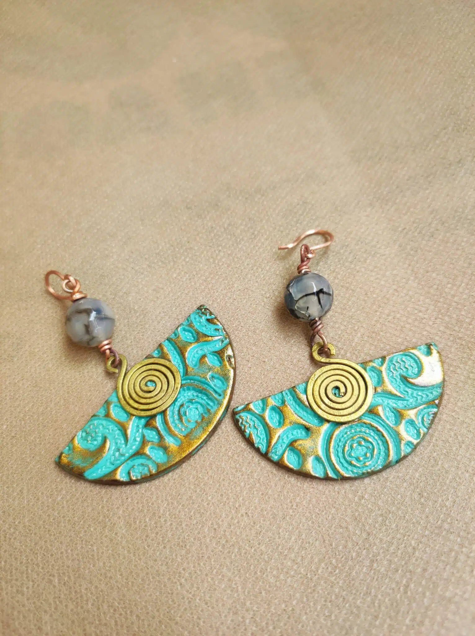 Half moon 1 earrings