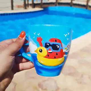 Cool Summer melon mug