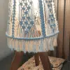 Macrame lamp