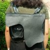 Black back bag