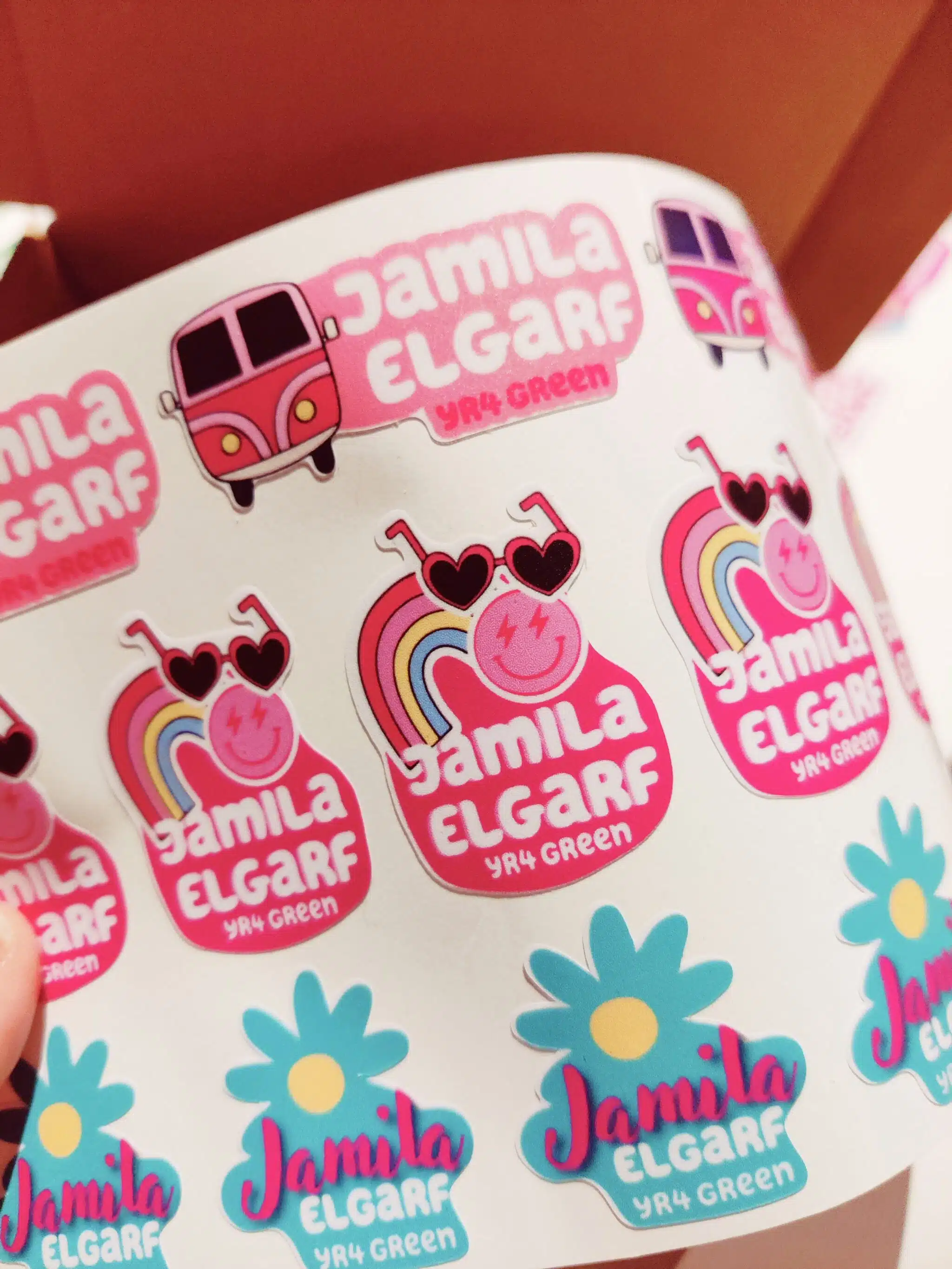 Preppy waterproof school stickers 2 IMG 20240827 031349 scaled