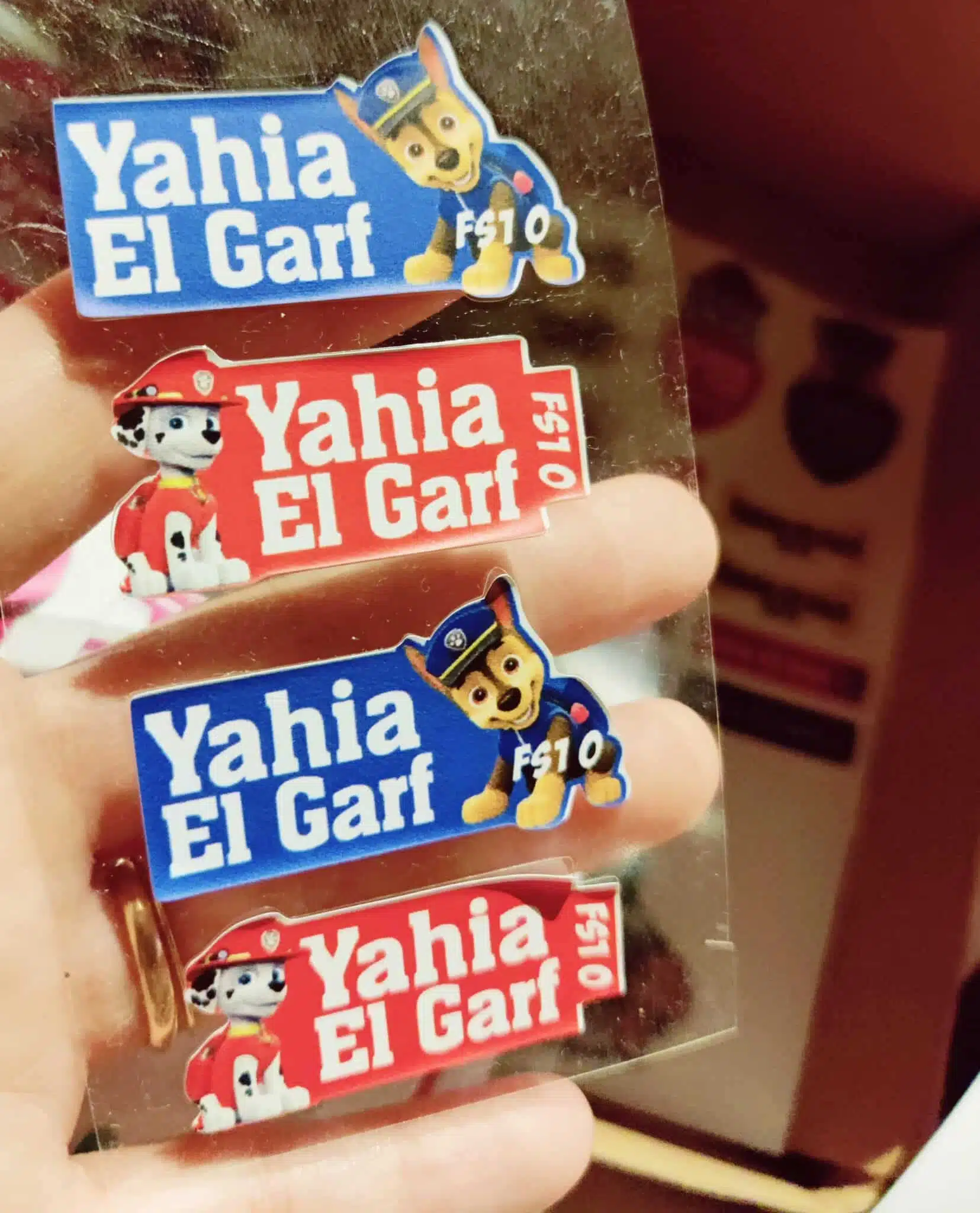 Paw patrol waterproof school stickers 5 IMG 20240827 031521 scaled