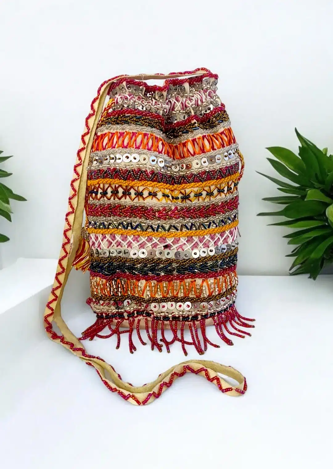 multicolored beaded cross saint catherine embriodery bag 1 multicolored beaded cross saint catherine embriodery bag