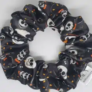 Hallowin Satin scrunchie