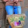 Handmade wicker bag
