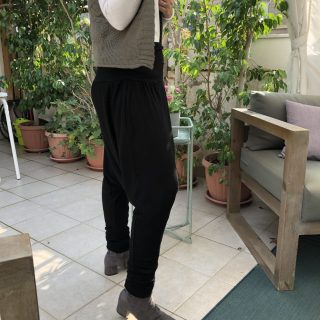 Comfort low crotch pants