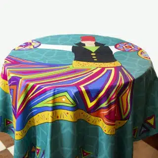 Tanoura square table cover