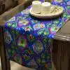 Blue Pattern Table Runner