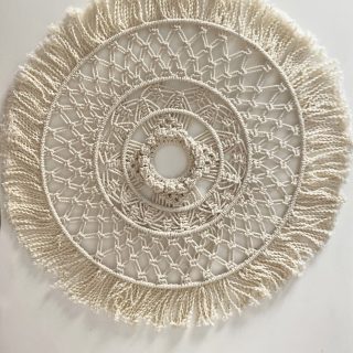 Macrame Mandala, wall decoration , boho style
