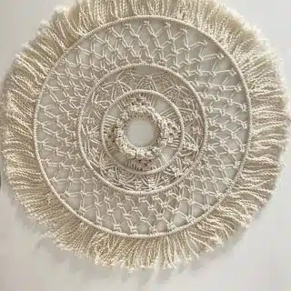Macrame Mandala, wall decoration , boho style