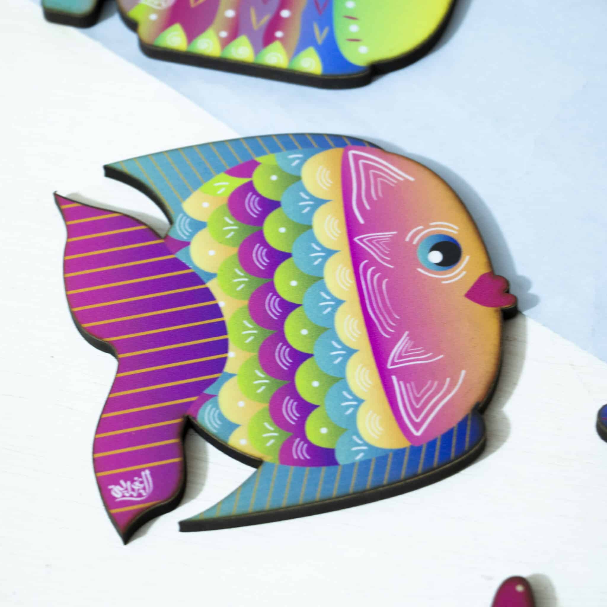 Fishes Coasters 2 IMG 2581 scaled