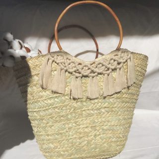 Macrame handbag