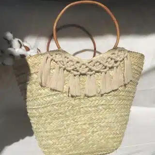 Macrame handbag