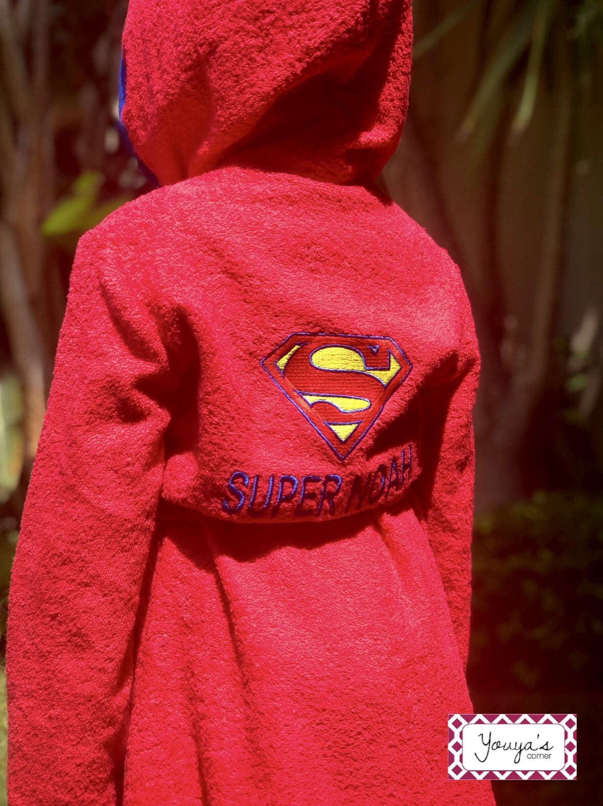 Superman Bathrobe 1 Superman Bathrobe