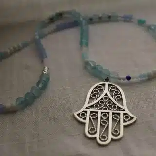 Elegant Baby blue Necklace