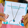 Frozen Themed Silver Necklace