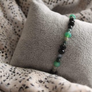 Black & Green Mix Bracelet