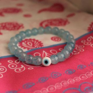 Evil Eye Baby Blue Bracelet