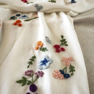 Blossom Pashmina Shawl