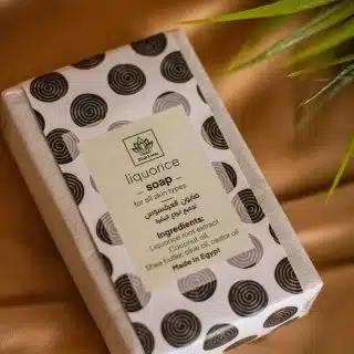 Liquorice soap