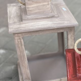 Beige Rustic Lantern