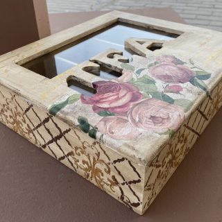 Tea Box Vintage Fleuri
