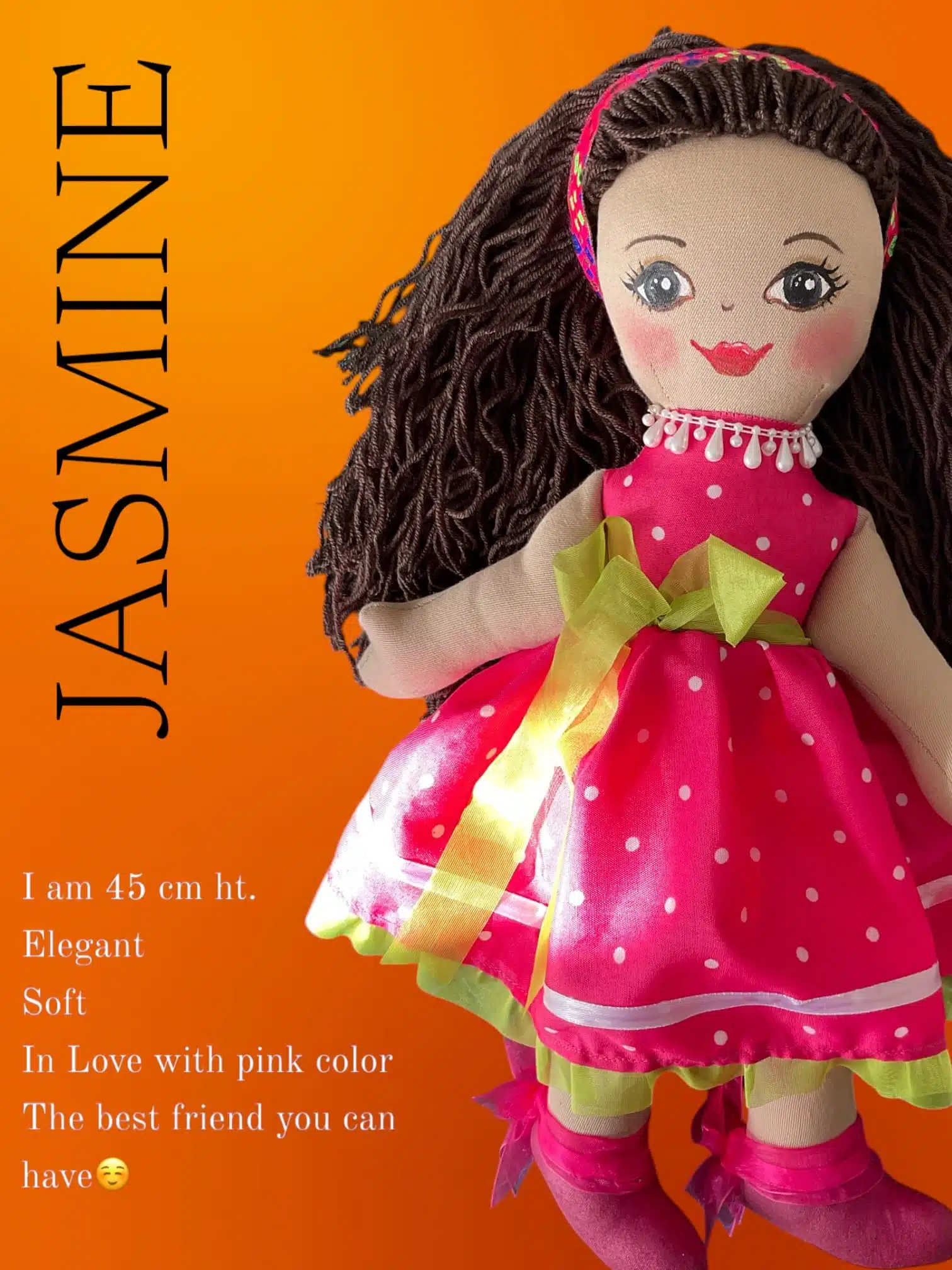 Handmade Doll “Jasmine” 4 IMG 3548