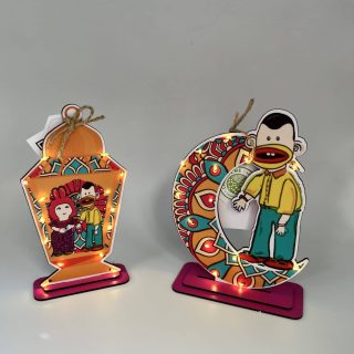 Boogie & Tamtam Stand with lighting