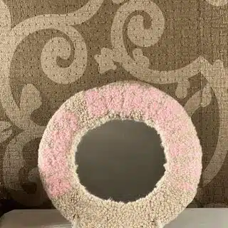 Hello gorgeous rounded mirror frame