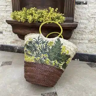 Plant Pot Straw Bag