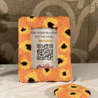 Sunflower photo frame